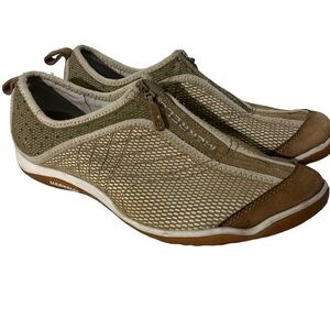 Merrell Women’s Shoes Loralei Zip Up Tan Beige Neutral Size 7.5